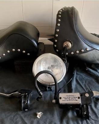 sella heritage pompa freno softail dyna harley