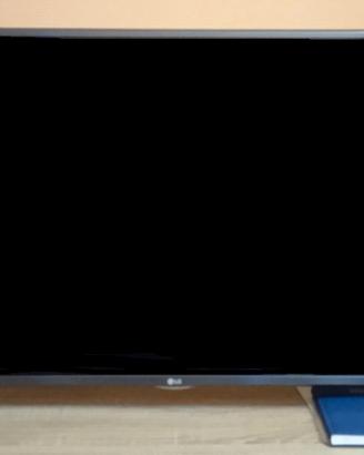 TV LG smart 43" schermo nero