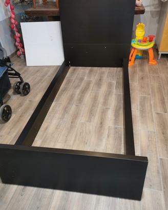 struttura letto singolo ikea 