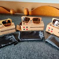 Occhiali da sole WHB in legno - nuovi - a scelta a