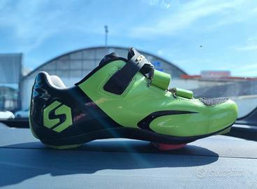 scarpe ciclismo taglia 45 tacchette nuove 