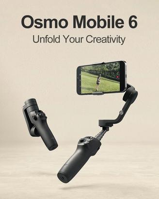 Dji Osmo Mobile 6 + kit ottiche