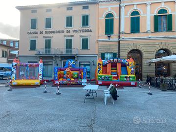 Gonfiabili carnevale festa bambino