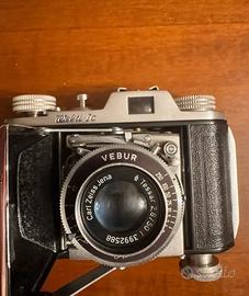 Fotocamera d’epoca WELTS WELTI obiettivo Carl Zeis