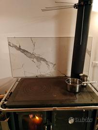 pannello paraschizzi per stufa a legna 120x60x1 cm