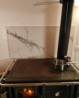 pannello paraschizzi per stufa a legna 120x60x1 cm