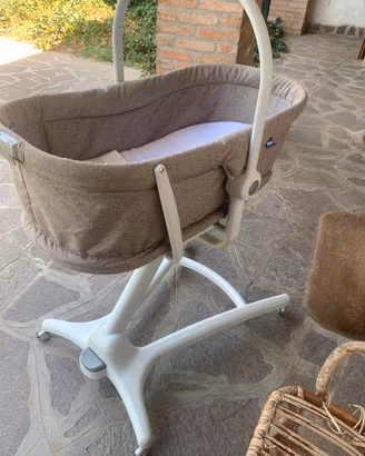 Lettino rialzanile  chicco piu una base per giocar