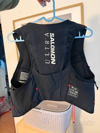 Zaino salomon s/lab ultra 10 litri M nuovo