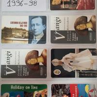 Schede telefoniche epoca LIRE, nuove, magnetizzate