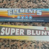 cartine elements da 12 inch e super blunt banana s