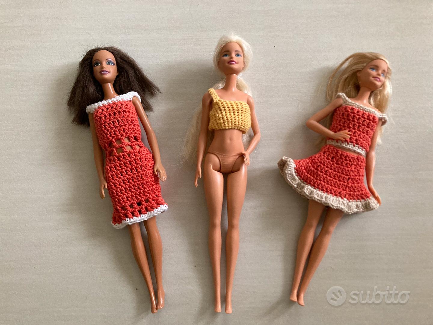 Vestiti barbie uncinetto Tutto per i bambini In vendita a Bergamo