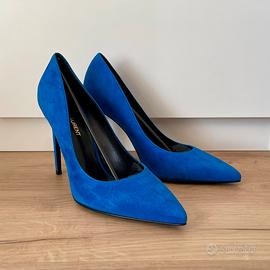 Saint Laurent décolleté blu