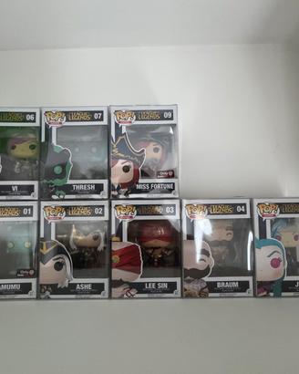 Collezione Funko Pop league of legends