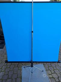 Telo proiettore con cavalletto