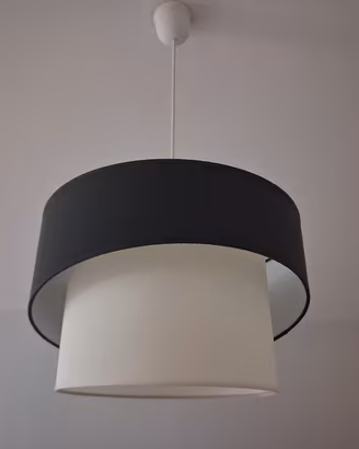 lampadari in tessuto 
