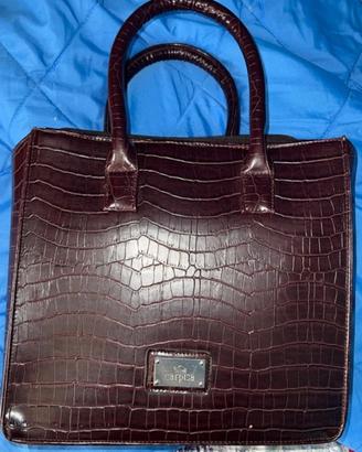 Borsa Carpisa effetto coccodrillo