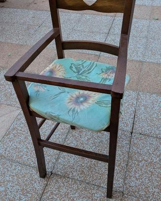 seggiolone legno