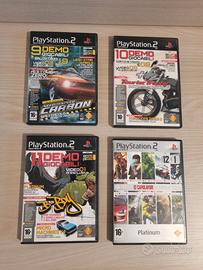 Lotto demo PlayStation 2 (oltre 40 demo)