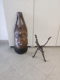 maschera in legno