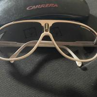 occhiali da sole Carrera Champion bianco e nero