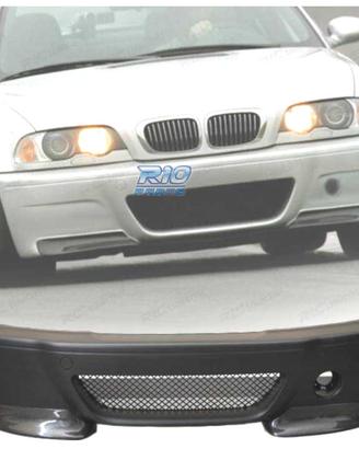 PARAURTI ANTERIORE BMW E46 M3 LOOK CSL SPLITTERS C