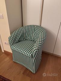 Poltroncina imbottita