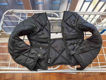 Imbottitura e antipioggia giacca moto donna