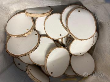 Legno betulla dischetti in legno 100pz