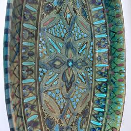 Piatto ovale Bakir da portata, piatto sperlonga 