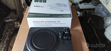 subwoofer auto 