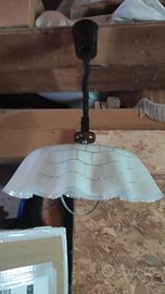 Lampadario cucina in vetro