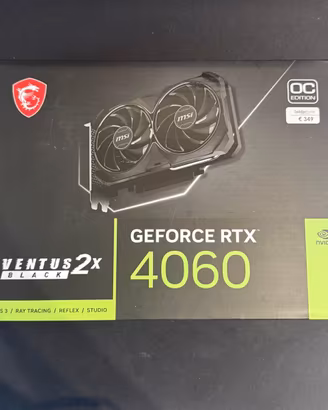 Scheda Video MSI GeForce RTX 4060 VENTUS 2X BLACK