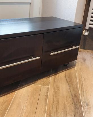 Mobiletto 80 x 35 x h 37 con ruote