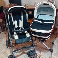 0TTIME CONDIZIONI duo inglesina passeggino e cesta