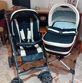 0TTIME CONDIZIONI duo inglesina passeggino e cesta