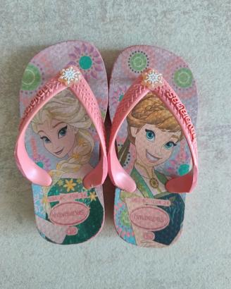 Infradito Havaianas bambina 22 FROZEN - Usate