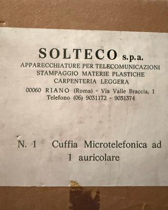 Apparecchiatura per Telecomunicazioni