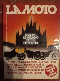 Rivista LA MOTO numero 12 anno 1981