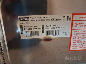 Forno microonde Franke