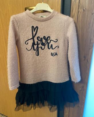 Vestito bambina invernale 4/5 anni