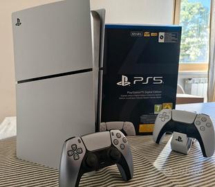 PS5 Digital Edition (Slim) + 2 pad + dock ricarica