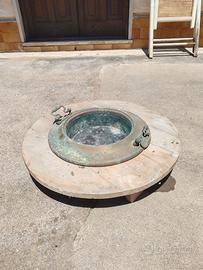 Braciere conca antica