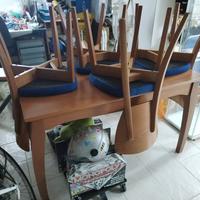 tavolo più 4 sedie Calligaris 