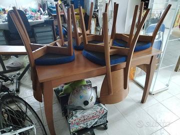 tavolo più 4 sedie Calligaris 
