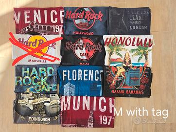 Magliette Hard Rock Cafe da tutto il mondo
