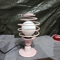 Coppia lampade Design 70' Rosa 