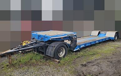 Rimorchio Bertoja vasca collo staccabile allungabi