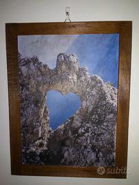 targa in legno cartello