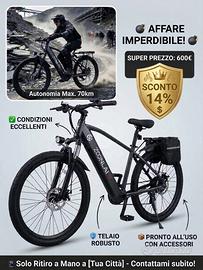 🍀Bicicleta Elettrica per città - 70km Autonomia⚡️