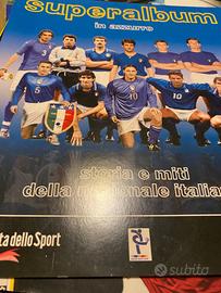 Superalbum in azzurro la gazzetta storia naz itali
